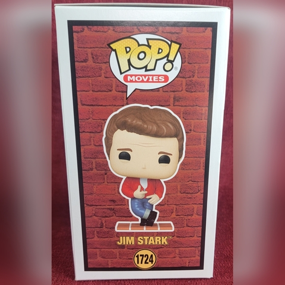 Jim stark funko # 1724 (nib) With pop protector - Picture 6 of 7